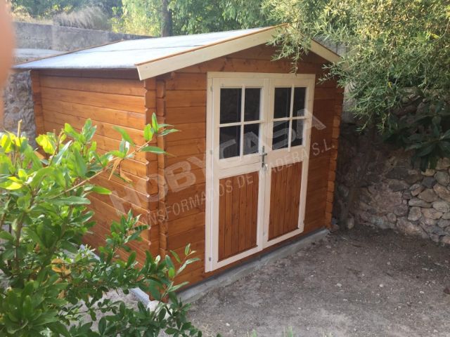prefabricada de madera